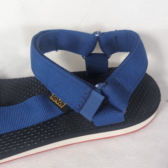 Teva Midform Universal Sandal Women 8 AMPUTEE SINGLE LEFT Navy Blue Red 1013655 - Picture 3 of 15